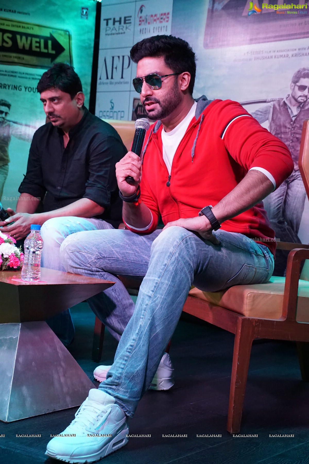 Abhishek Bachchan's All Is Well Movie Promotions at Hyderabad