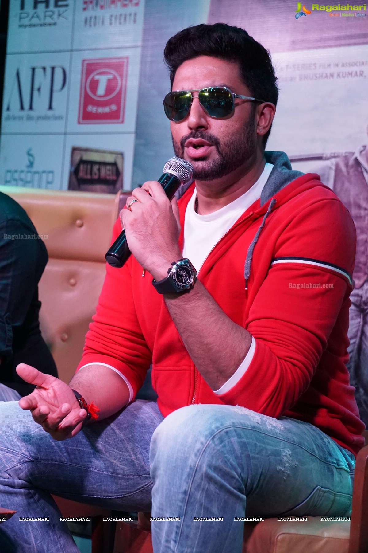 Abhishek Bachchan's All Is Well Movie Promotions at Hyderabad