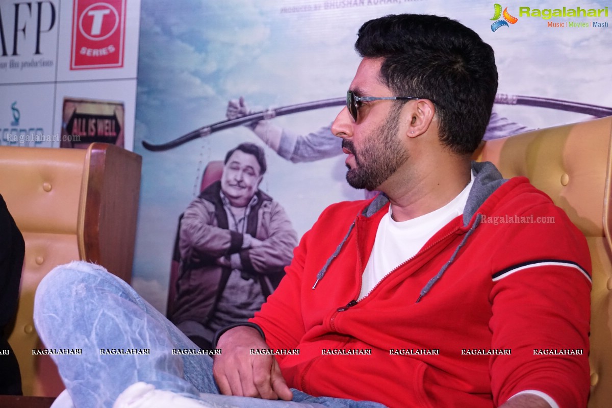 Abhishek Bachchan's All Is Well Movie Promotions at Hyderabad