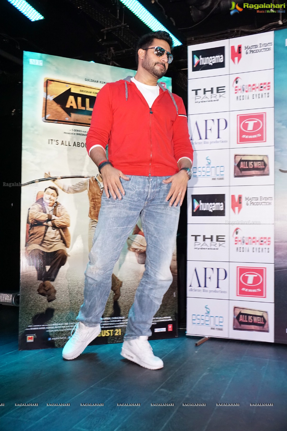 Abhishek Bachchan's All Is Well Movie Promotions at Hyderabad