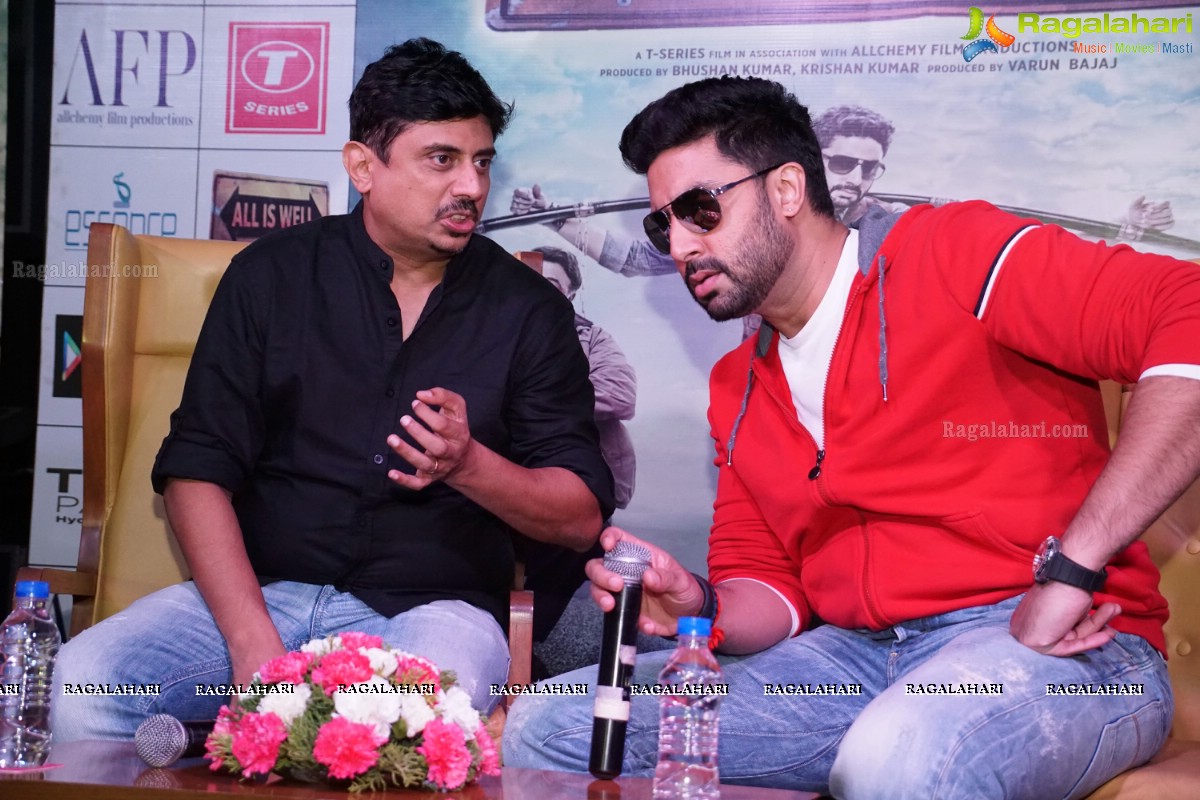 Abhishek Bachchan's All Is Well Movie Promotions at Hyderabad