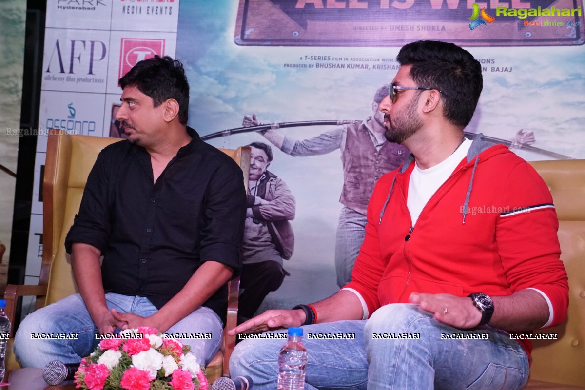 Abhishek Bachchan's All Is Well Movie Promotions at Hyderabad