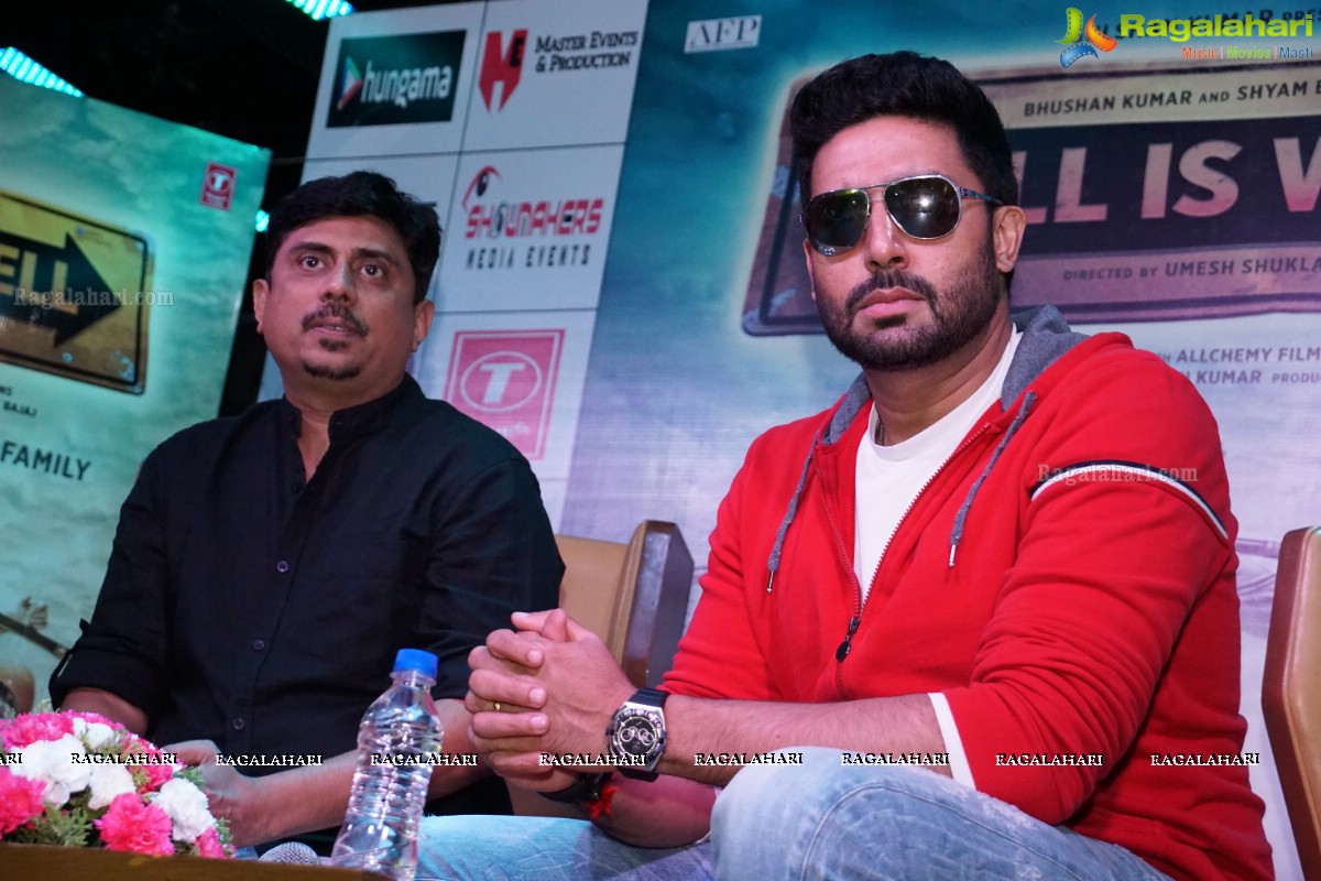 Abhishek Bachchan's All Is Well Movie Promotions at Hyderabad