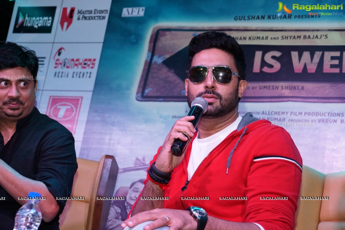 Abhishek Bachchan's All Is Well Movie Promotions at Hyderabad