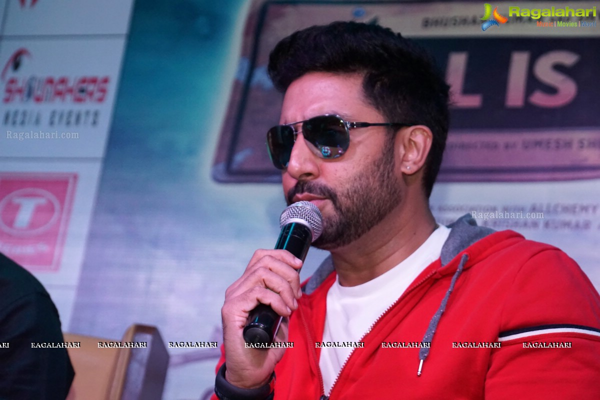 Abhishek Bachchan's All Is Well Movie Promotions at Hyderabad