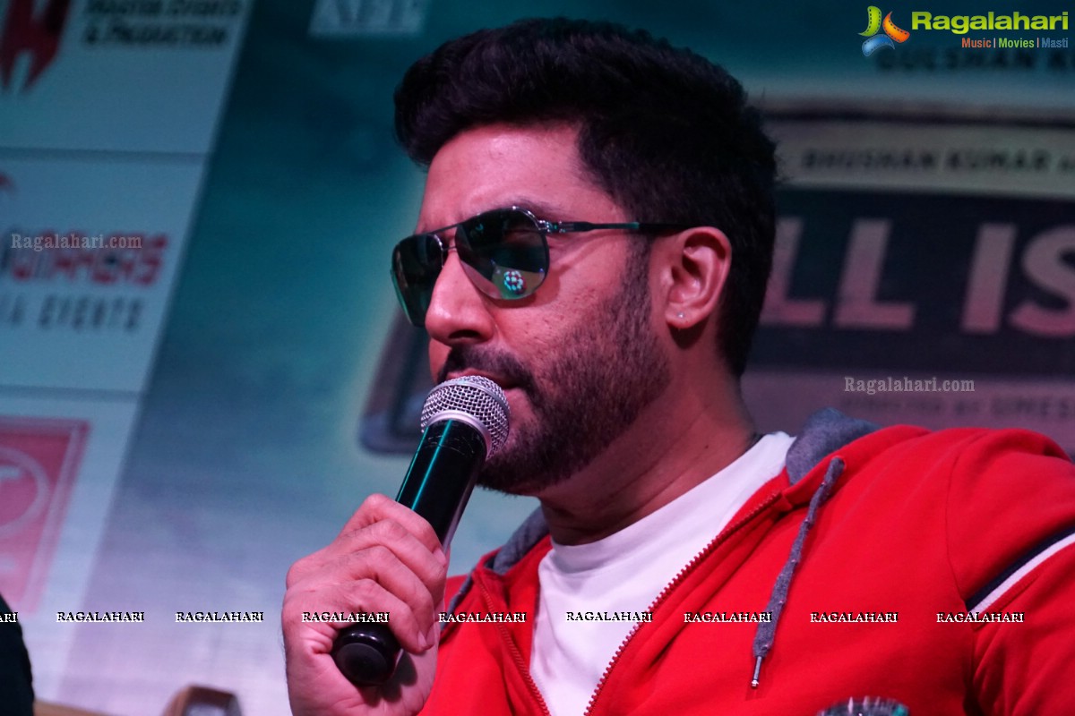 Abhishek Bachchan's All Is Well Movie Promotions at Hyderabad