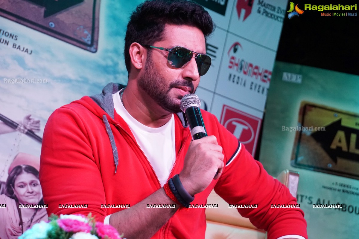 Abhishek Bachchan's All Is Well Movie Promotions at Hyderabad