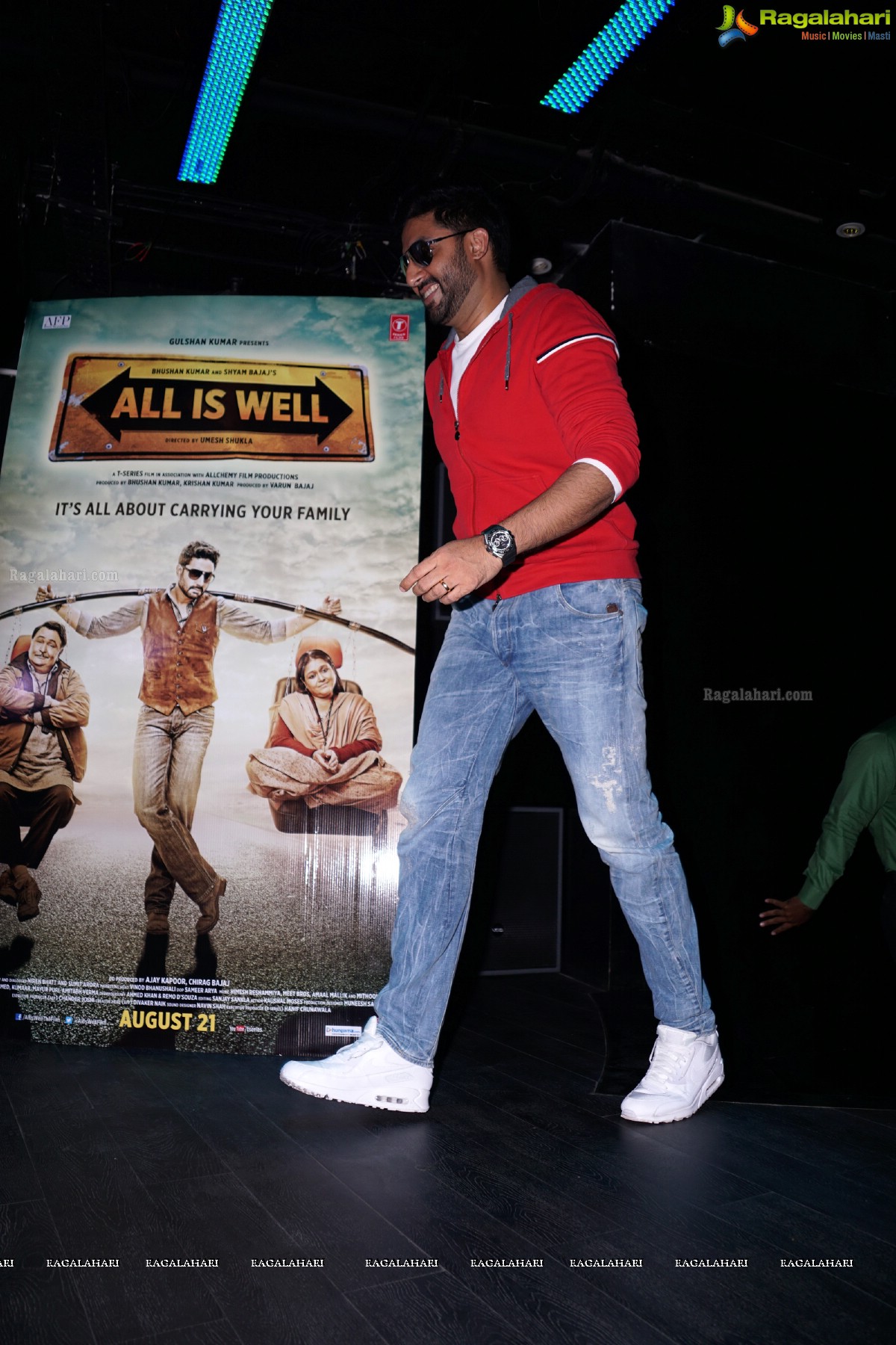 Abhishek Bachchan's All Is Well Movie Promotions at Hyderabad