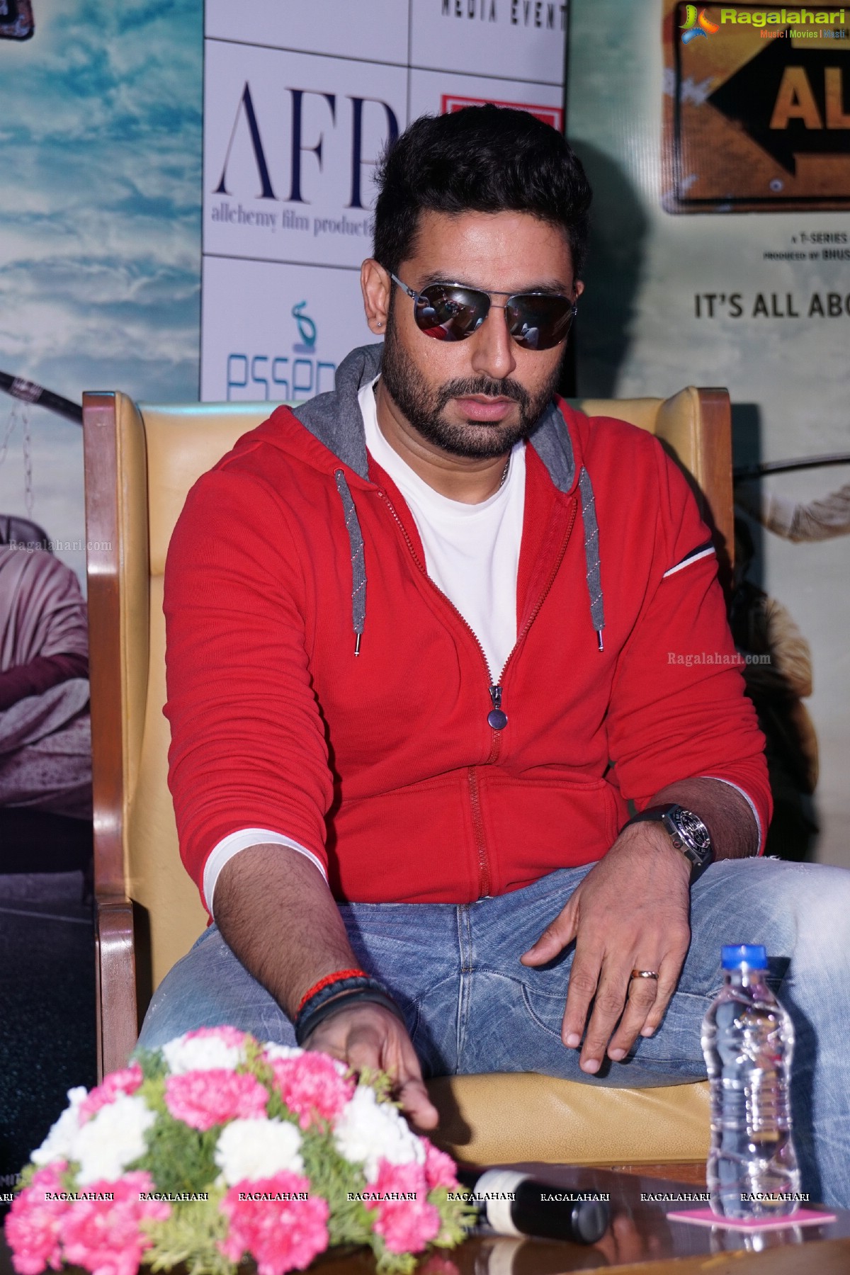 Abhishek Bachchan's All Is Well Movie Promotions at Hyderabad