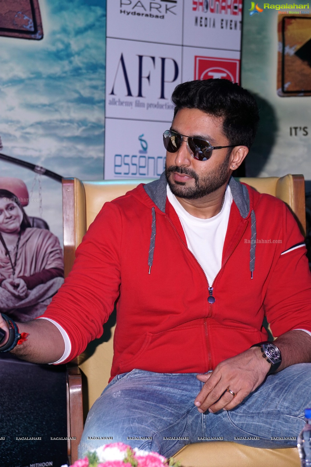 Abhishek Bachchan's All Is Well Movie Promotions at Hyderabad