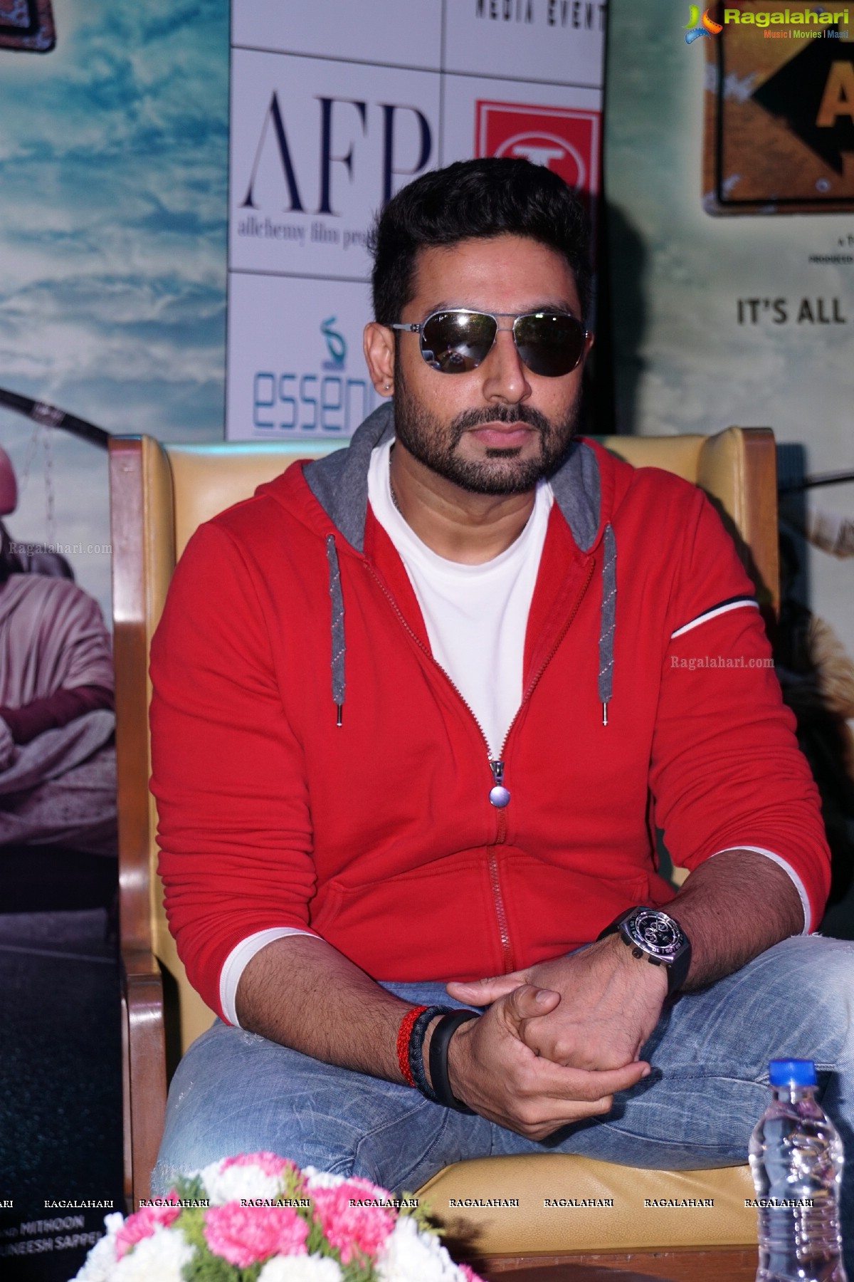 Abhishek Bachchan's All Is Well Movie Promotions at Hyderabad