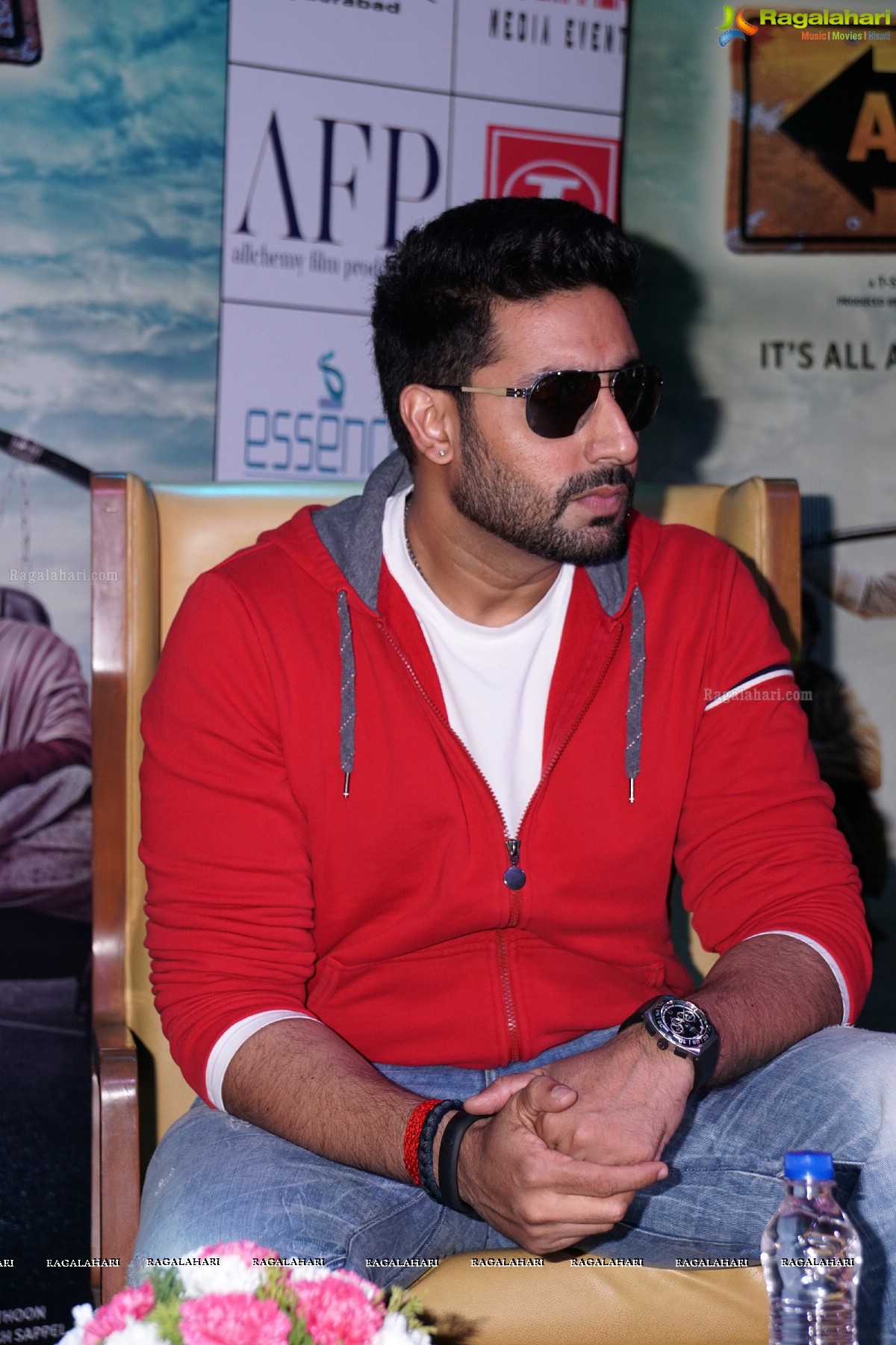Abhishek Bachchan's All Is Well Movie Promotions at Hyderabad