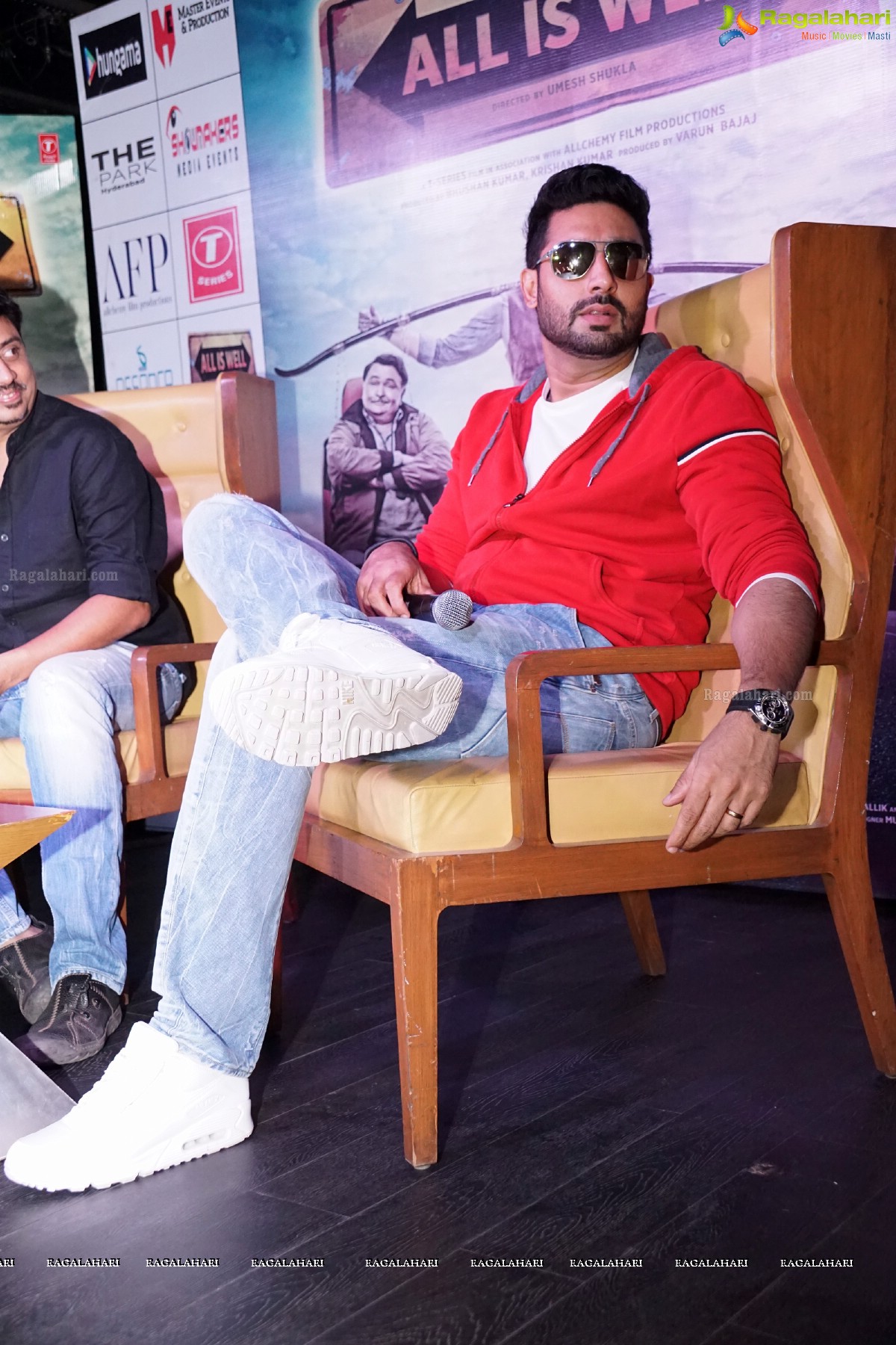 Abhishek Bachchan's All Is Well Movie Promotions at Hyderabad