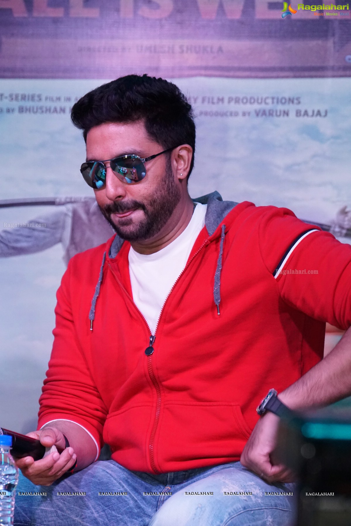 Abhishek Bachchan's All Is Well Movie Promotions at Hyderabad