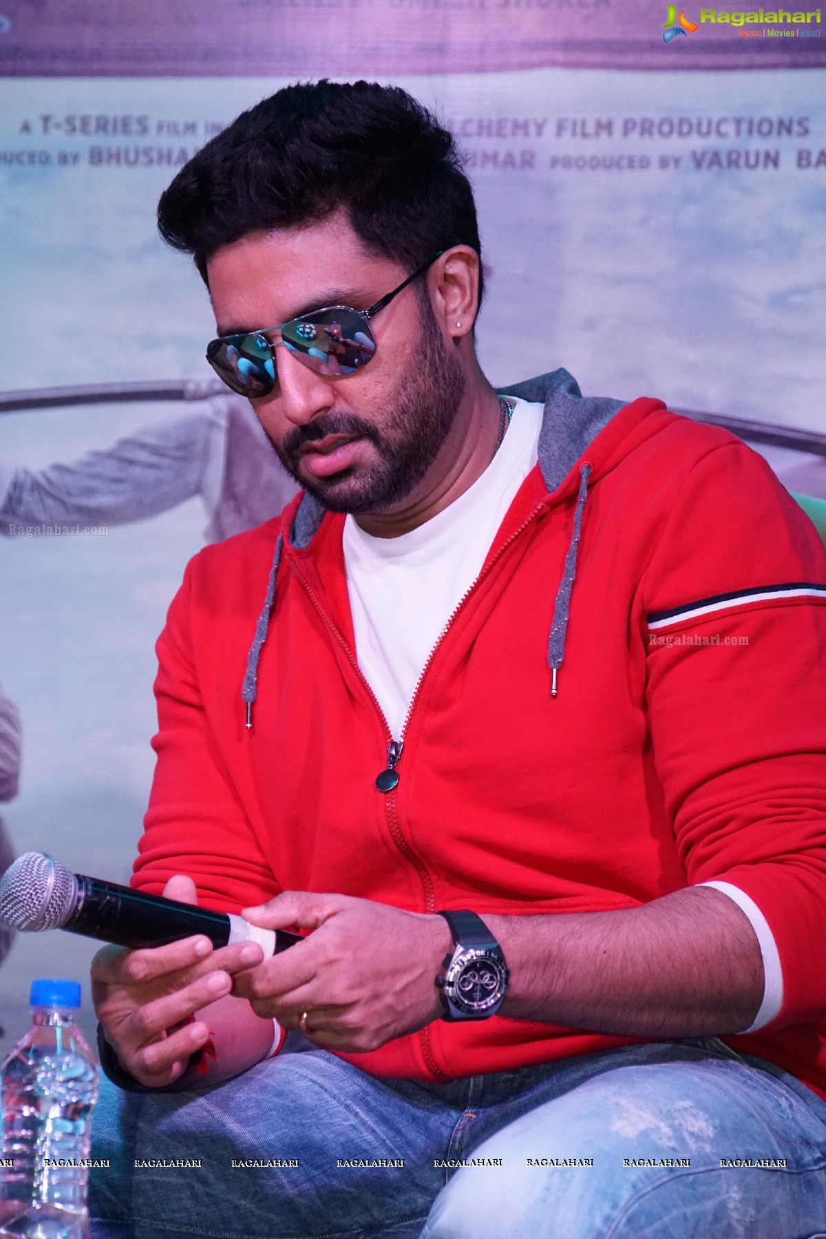 Abhishek Bachchan's All Is Well Movie Promotions at Hyderabad