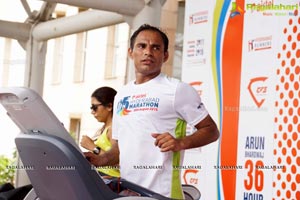 The 36 Hour Treadmill Run by Arun Bhardwaj at HITEX