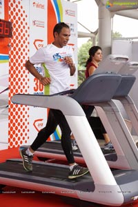 The 36 Hour Treadmill Run by Arun Bhardwaj at HITEX