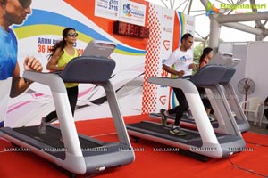 The 36 Hour Treadmill Run by Arun Bhardwaj at HITEX