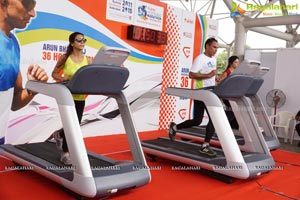 The 36 Hour Treadmill Run by Arun Bhardwaj at HITEX