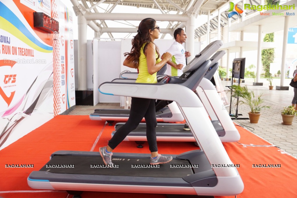 The 36 Hour Treadmill Run by Arun Bhardwaj at HITEX