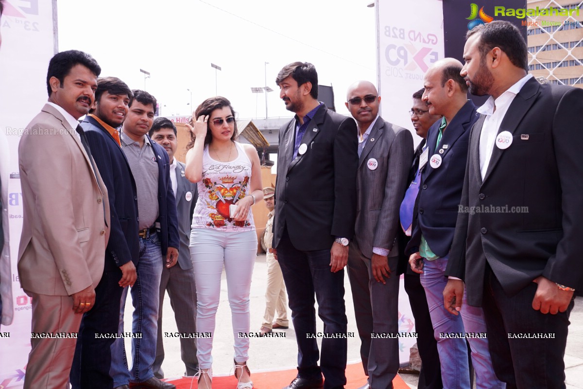 Actress Archana Launches Grand B2B Expo 2015 at Shilpa Kala Vedika, Hyderabad