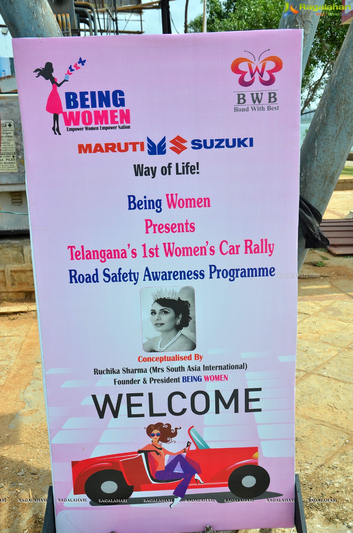 Being Women's First Ever Women's Car Rally in Hyderabad