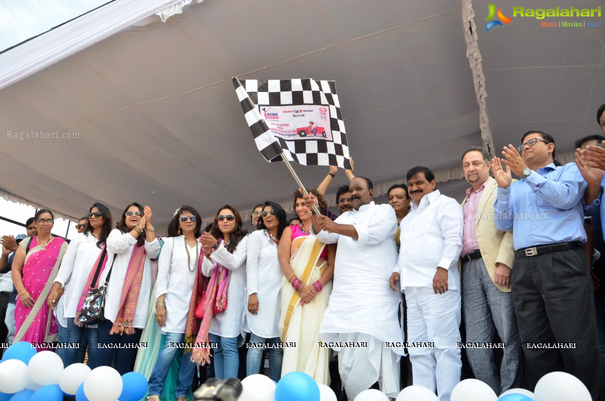 Being Women's First Ever Women's Car Rally in Hyderabad