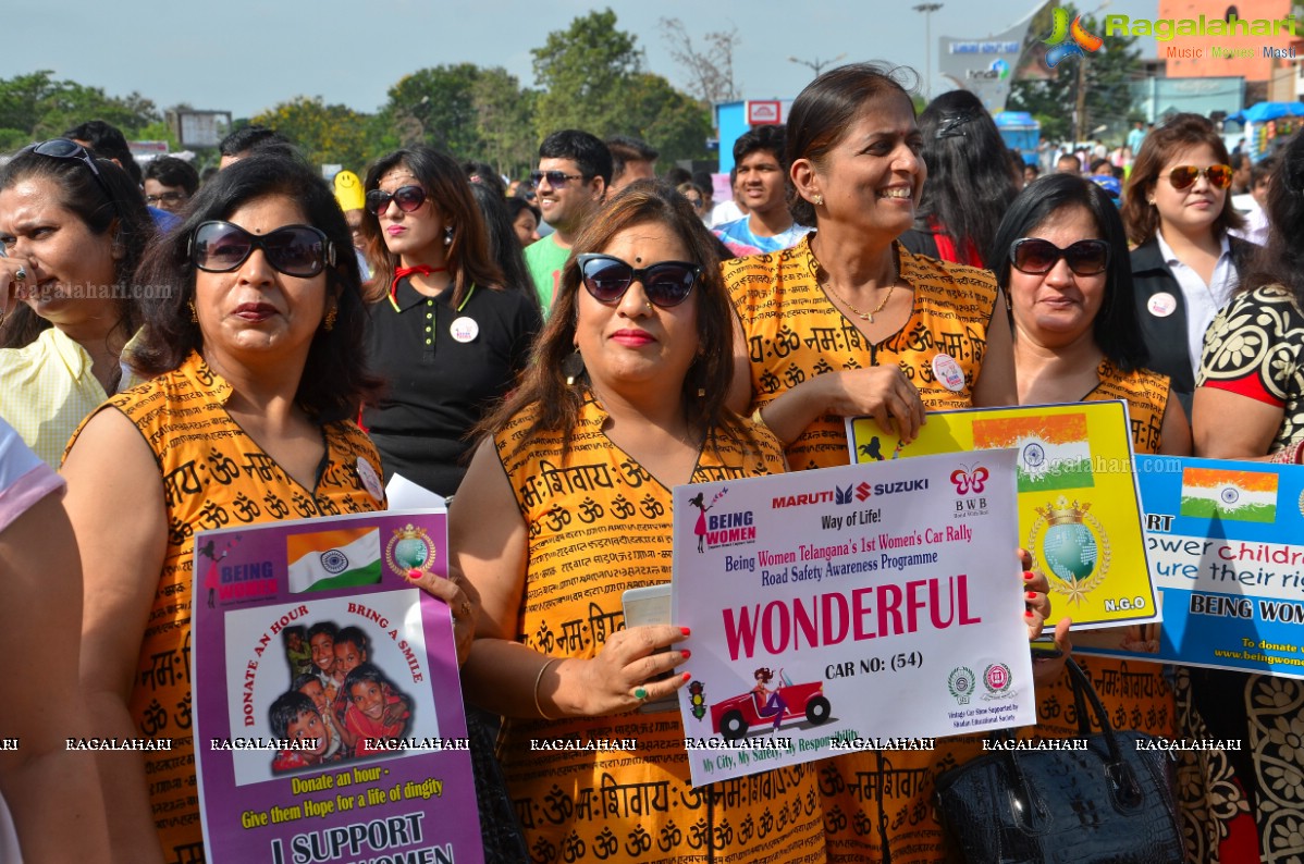 Being Women's First Ever Women's Car Rally in Hyderabad