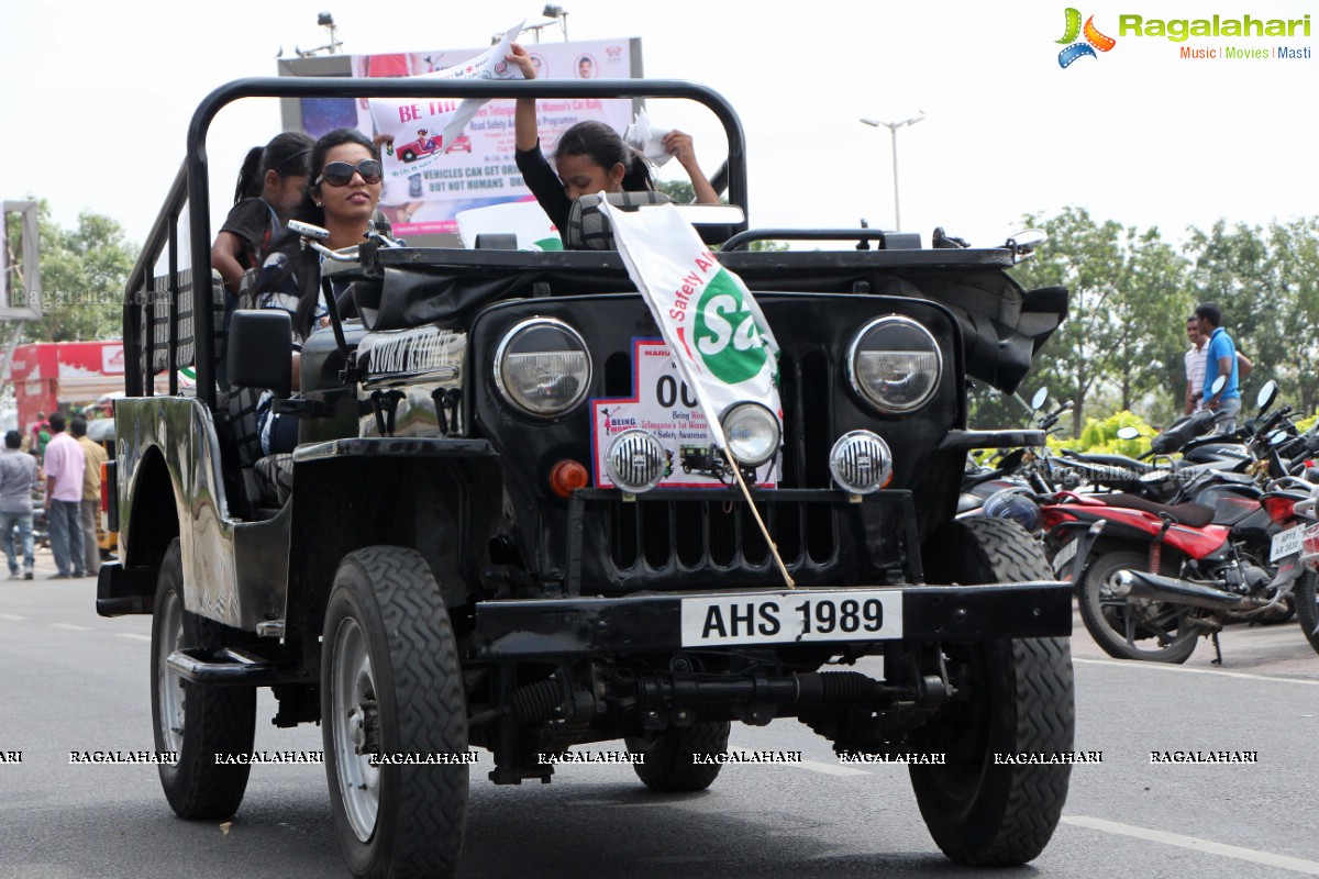 Being Women's First Ever Women's Car Rally in Hyderabad