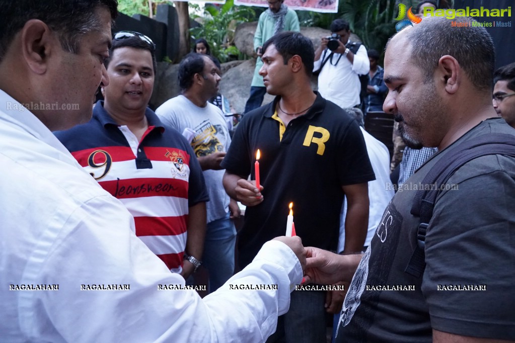 Bring Back Ustad - Peace Rally by Wild Life Photographers in Hyderabad