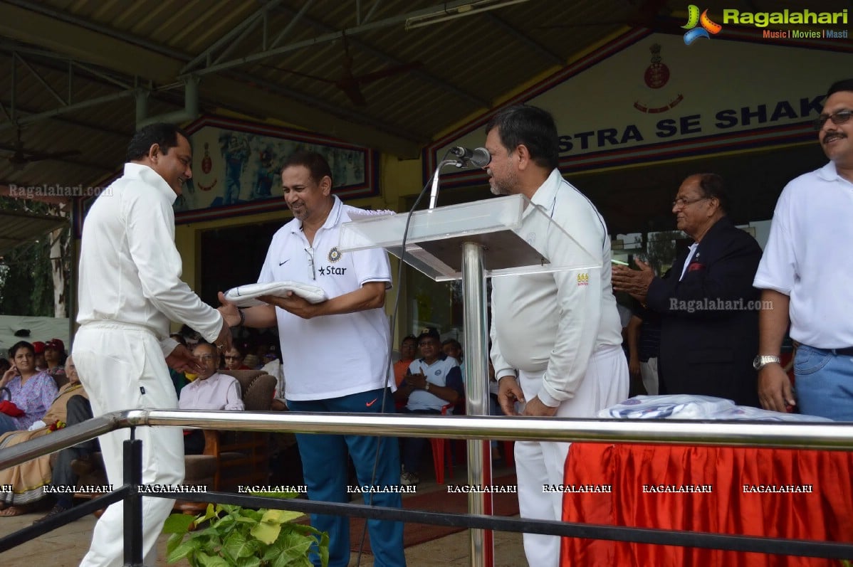 Veteran Cricketers Felicitation in Thapar Stadium, Hyderabad