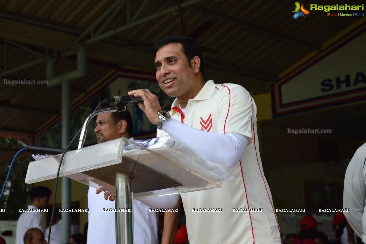 Veteran Cricketers Felicitation in Thapar Stadium, Hyderabad