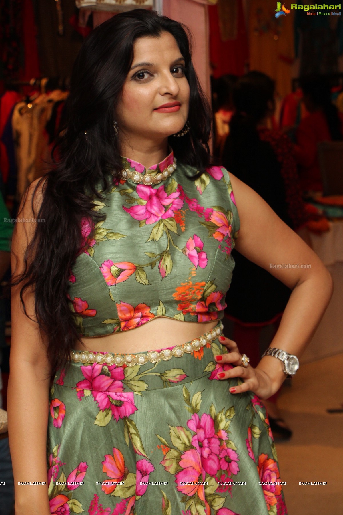 Archana inaugurates Desire Exhibition (Aug 2015) at Taj Krishna, Hyderabad