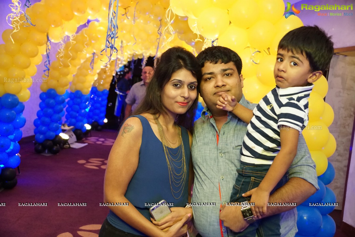 DJ Piyush Bajaj's Son Yohan 1st Birthday Celebrations at The Park, Hyderabad