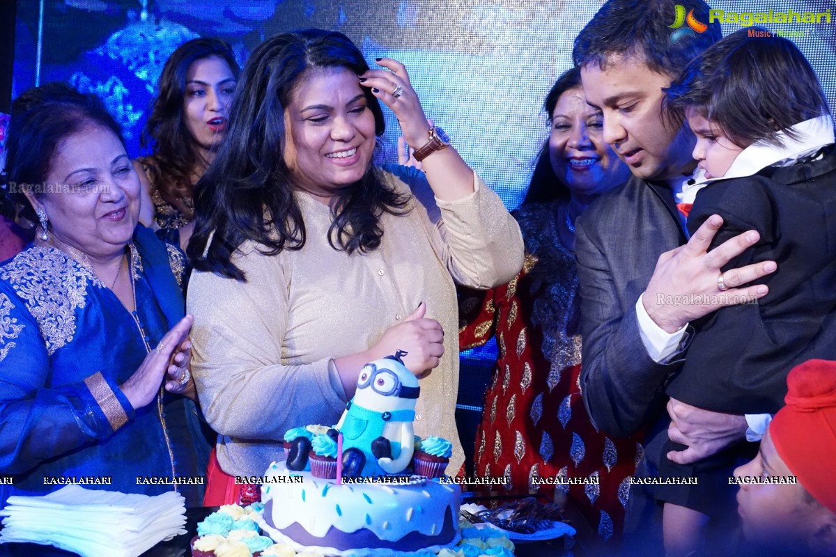 DJ Piyush Bajaj's Son Yohan 1st Birthday Celebrations at The Park, Hyderabad