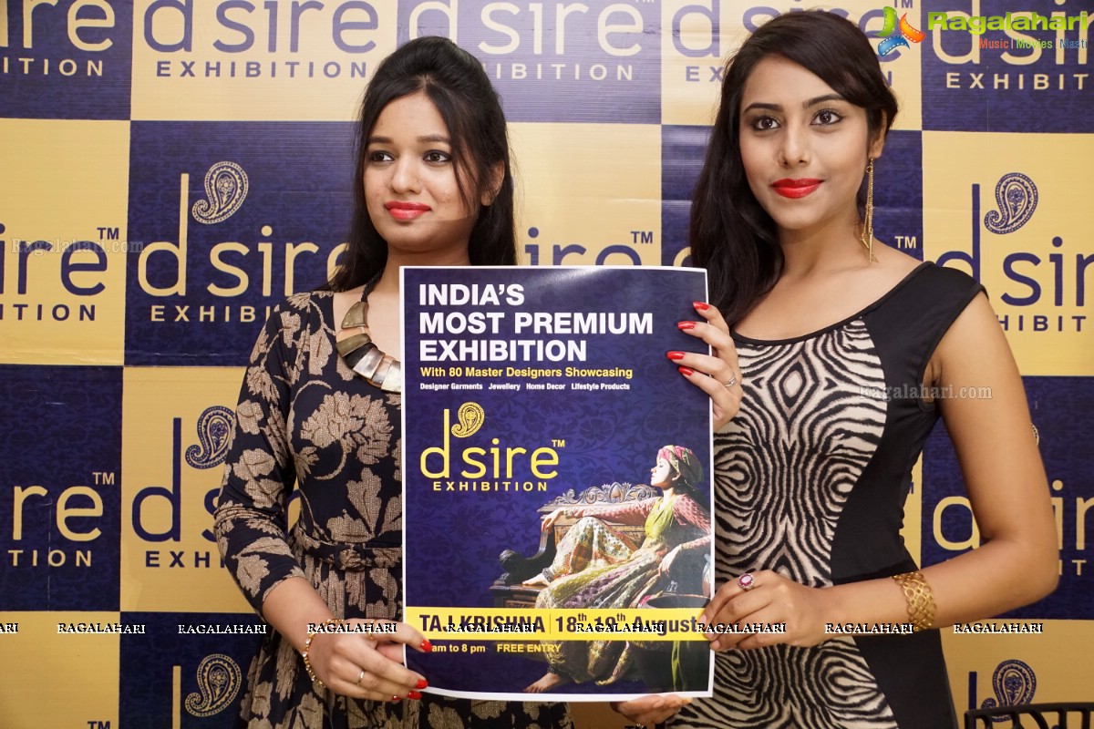 Curtain Raiser of Desire Designer Exhibition (August 2015)