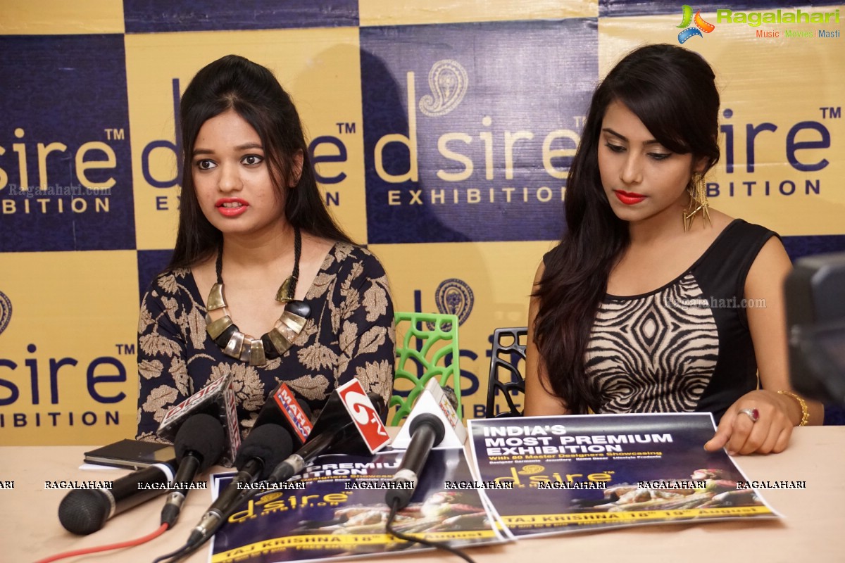 Curtain Raiser of Desire Designer Exhibition (August 2015)