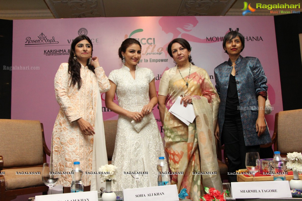 Celebrate Womanhood with Sharmila Tagore and Soha Ali Khan - FICCI Ladies Organisation Event at Taj Banjara