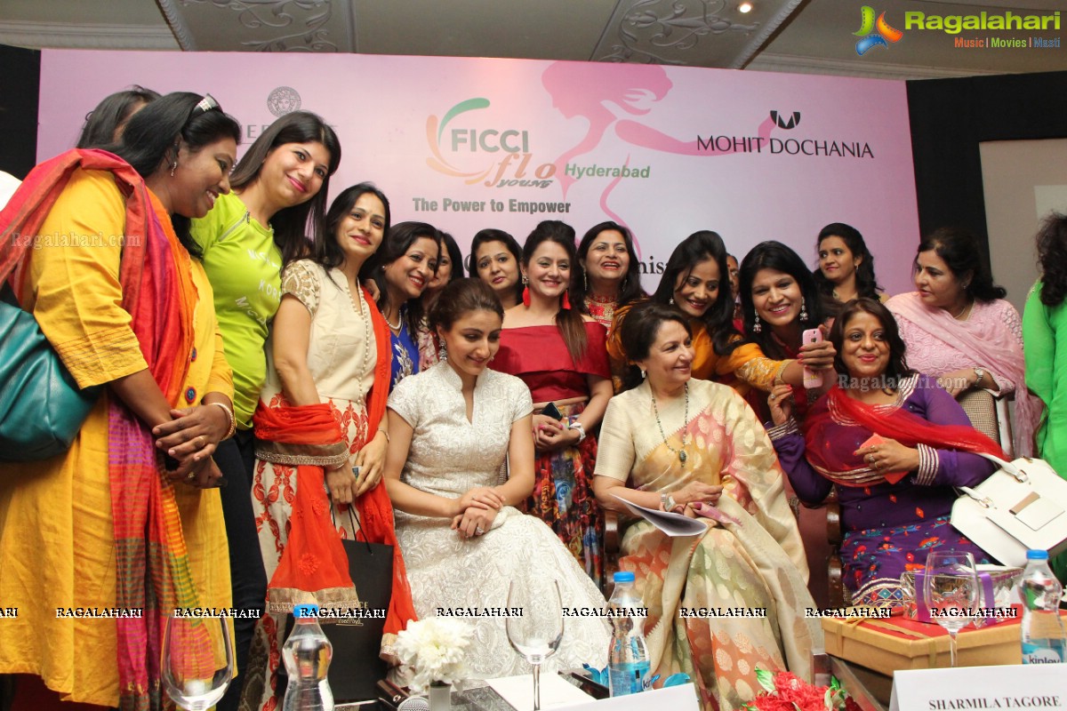 Celebrate Womanhood with Sharmila Tagore and Soha Ali Khan - FICCI Ladies Organisation Event at Taj Banjara