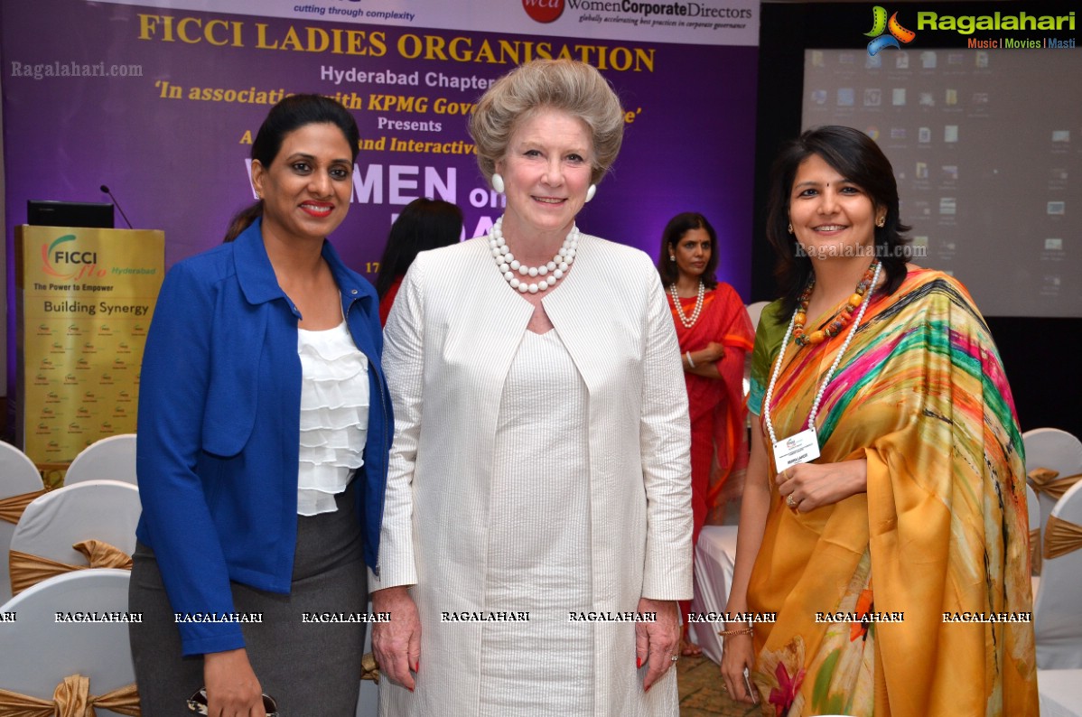 FICCI - A Workshop and Interactive Session on Women on Board at ITC Kakatiya, Hyderabad