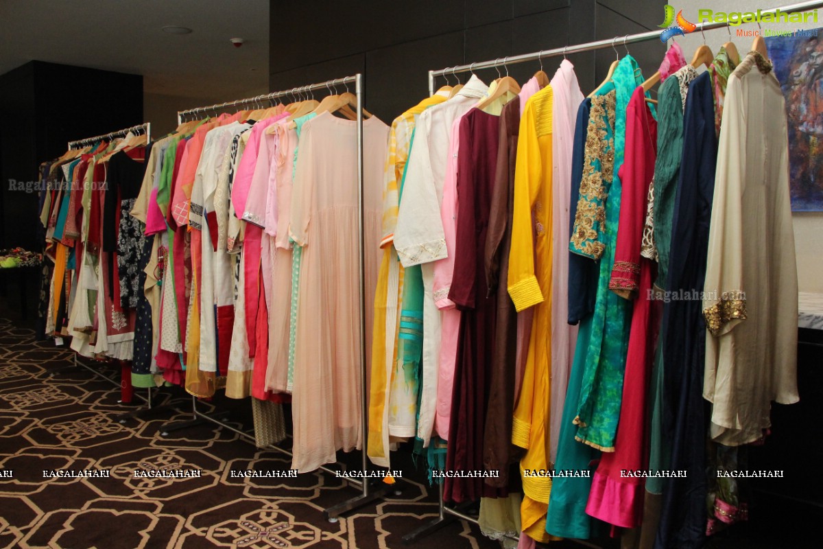 Flaunsica - An Apparel Exhibition by Prestha Agarwal and Aishwarya Agarwal at Park Hyatt, Hyderabad