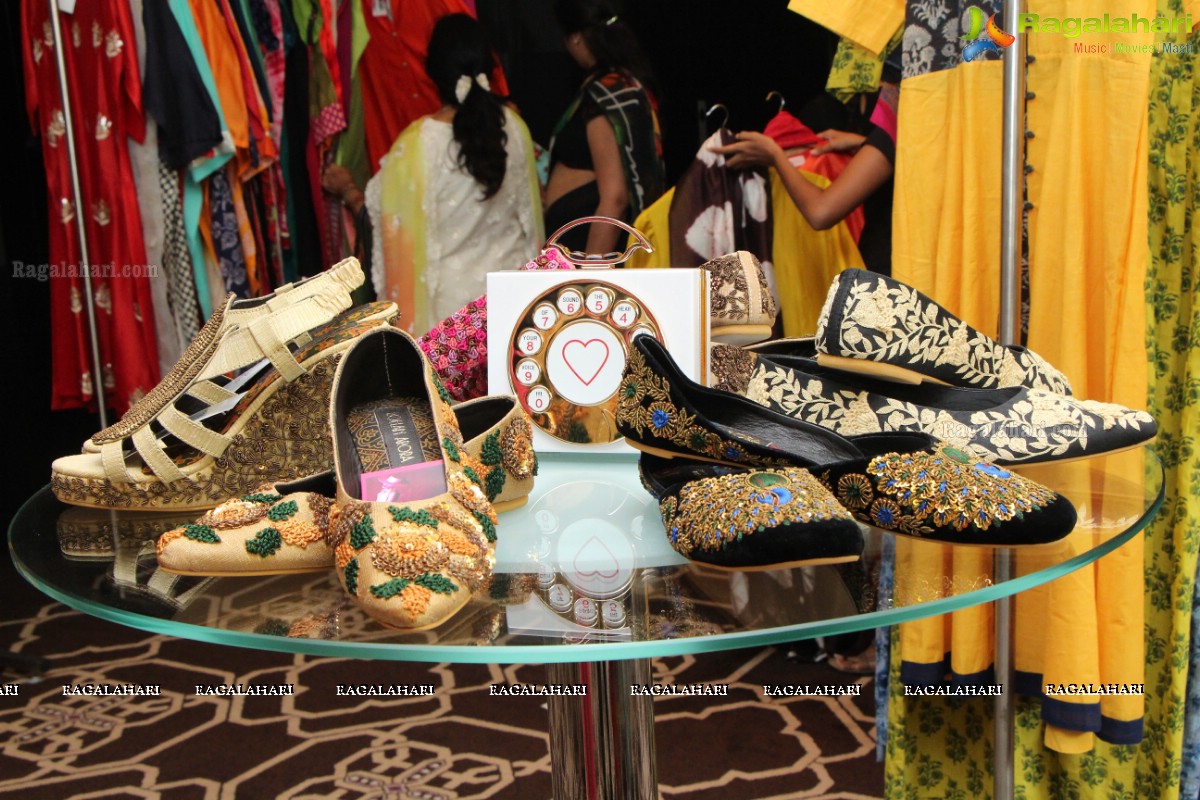 Flaunsica - An Apparel Exhibition by Prestha Agarwal and Aishwarya Agarwal at Park Hyatt, Hyderabad