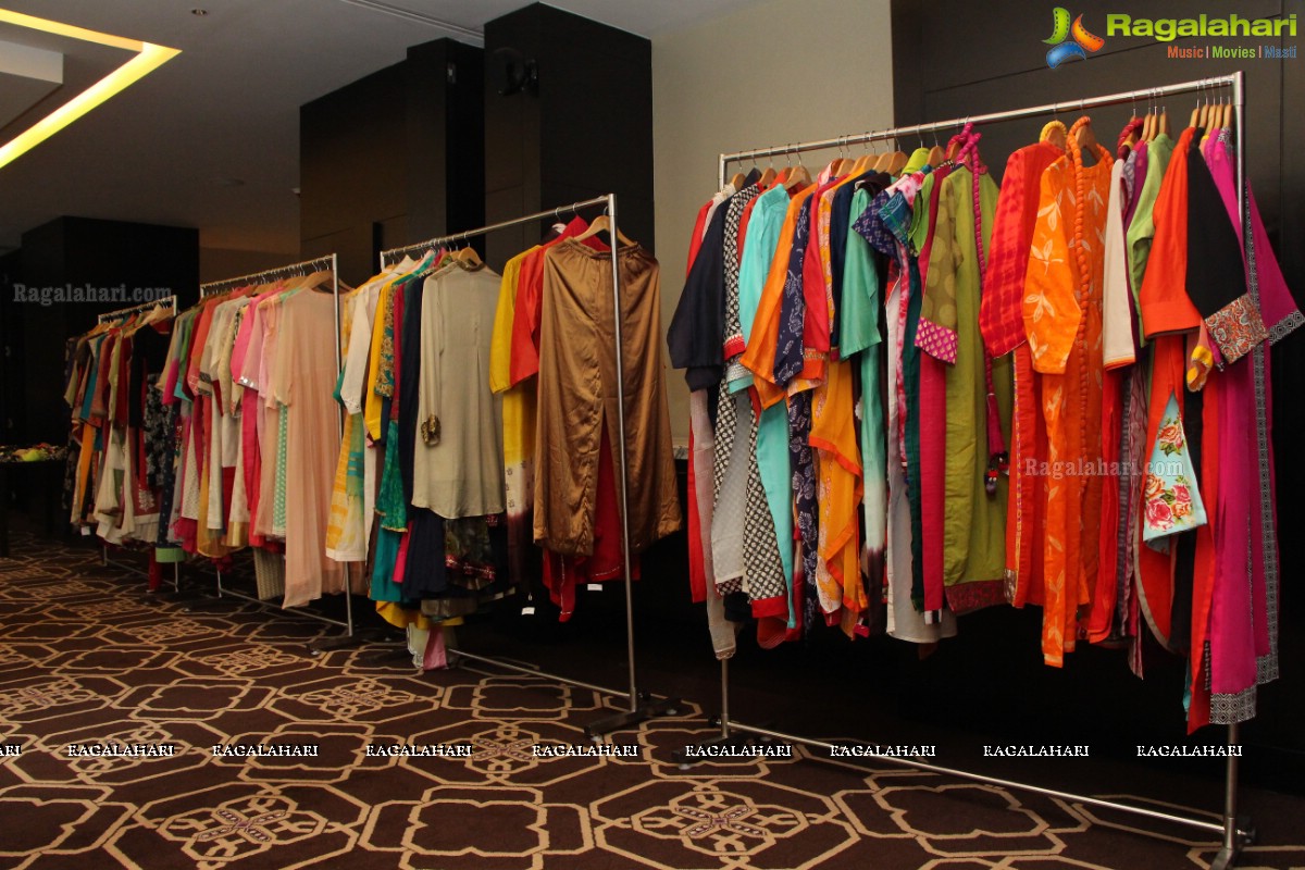 Flaunsica - An Apparel Exhibition by Prestha Agarwal and Aishwarya Agarwal at Park Hyatt, Hyderabad