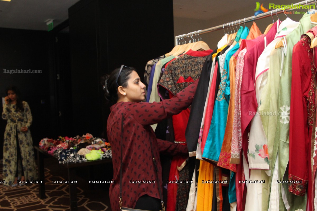 Flaunsica - An Apparel Exhibition by Prestha Agarwal and Aishwarya Agarwal at Park Hyatt, Hyderabad