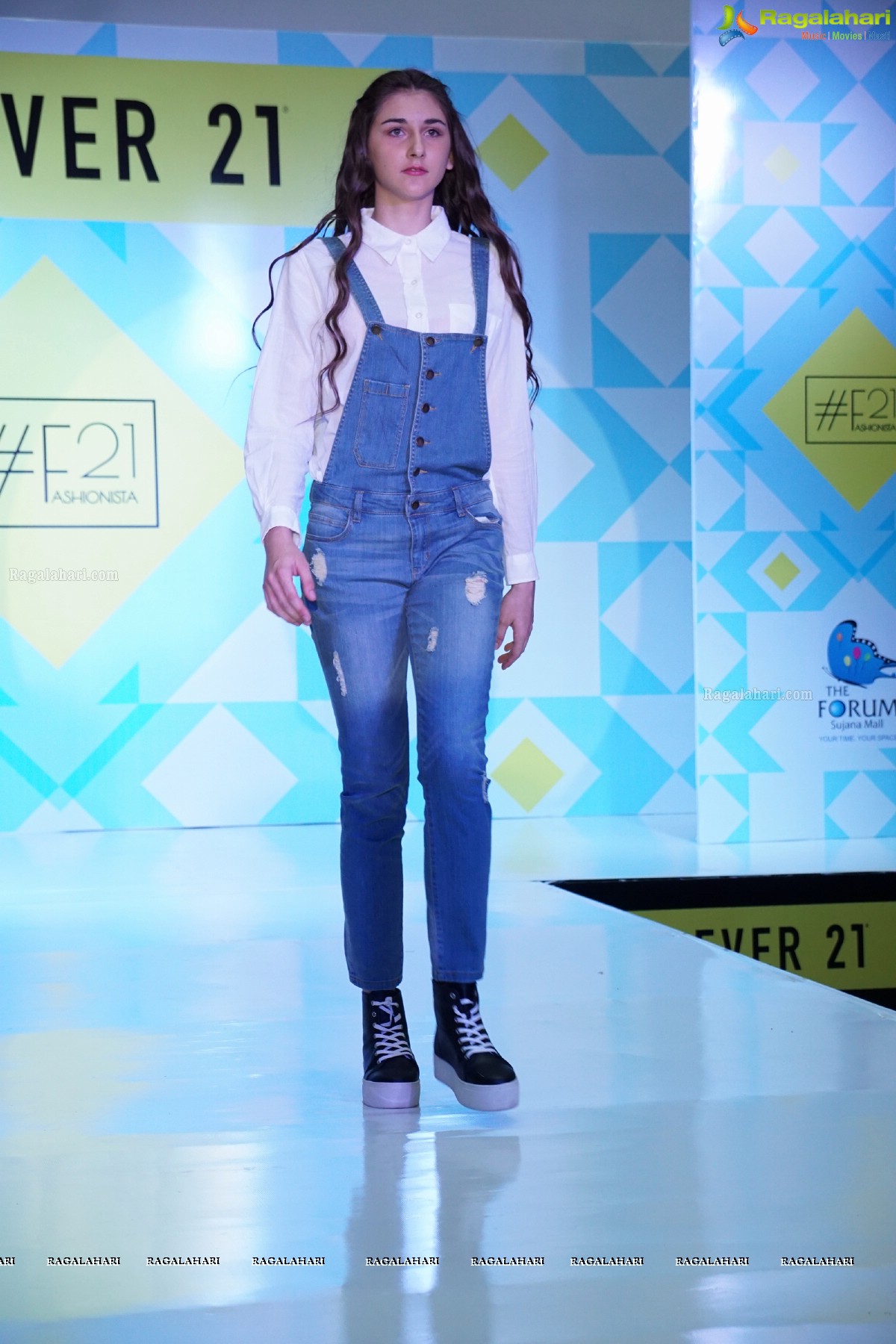 #F21 Fashionista with Taapsee Pannu at Forum Mall, Hyderabad