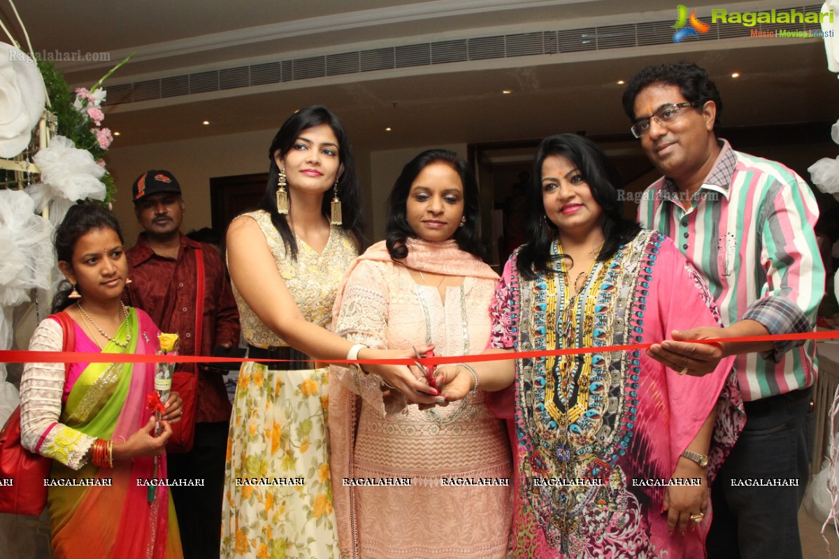 Kalpika Ganesh launches Sashi Nahata's Glitz and Glam Exhibition at Taj Krishna, Banjara Hills, Hyderabad