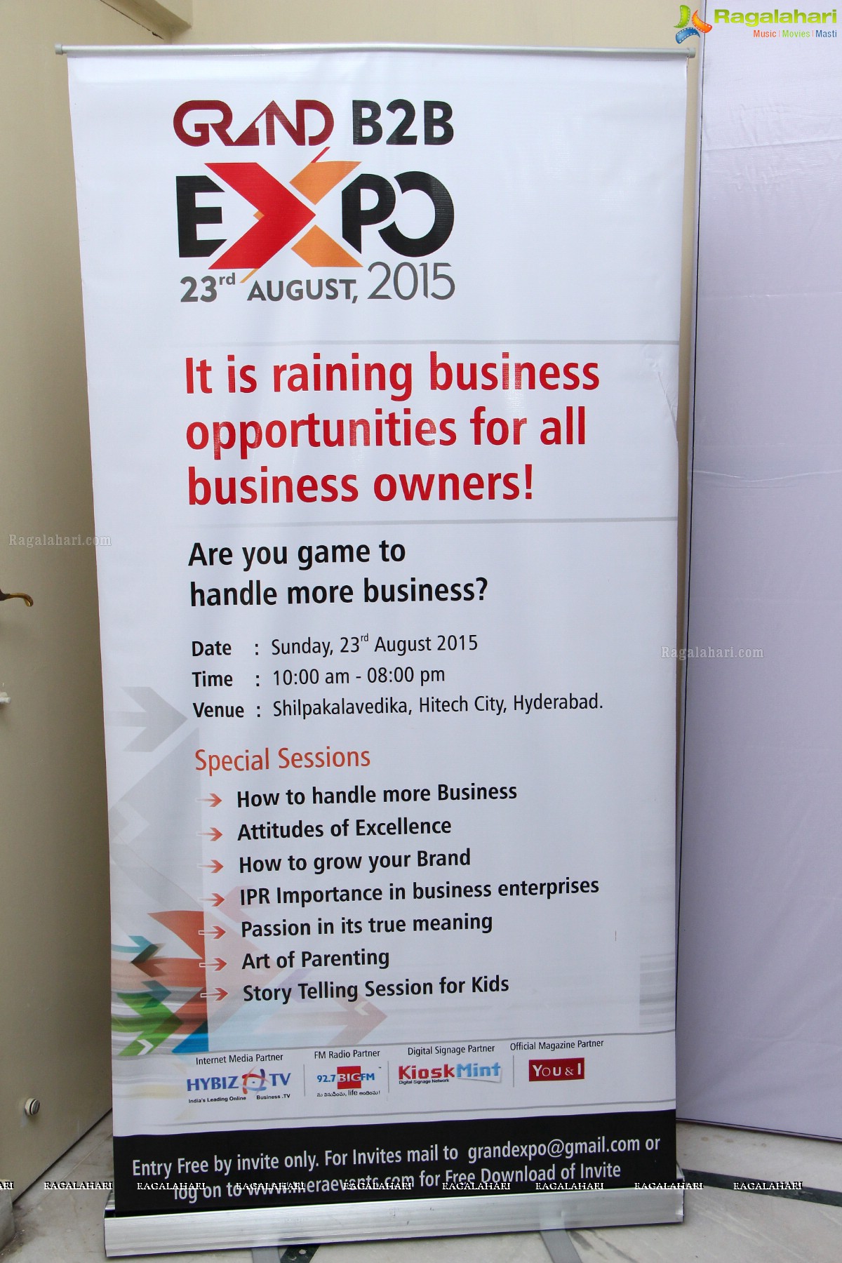 BNI Grand B2B Expo 2015 Curtain Raiser