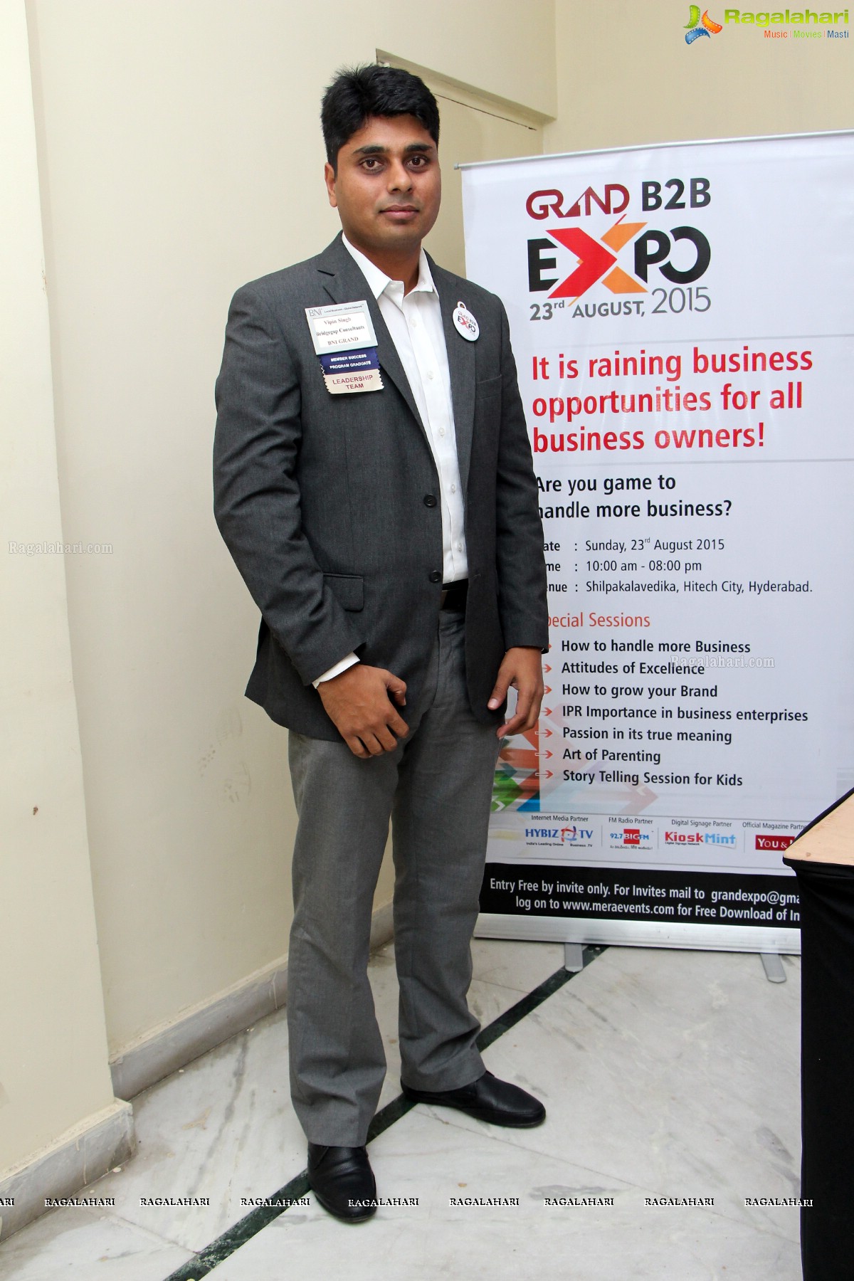 BNI Grand B2B Expo 2015 Curtain Raiser