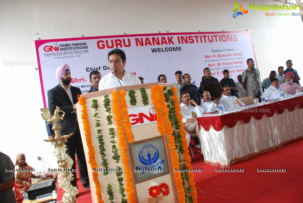 KTR launches GNI Guru Nanak IT Park in Hyderabad