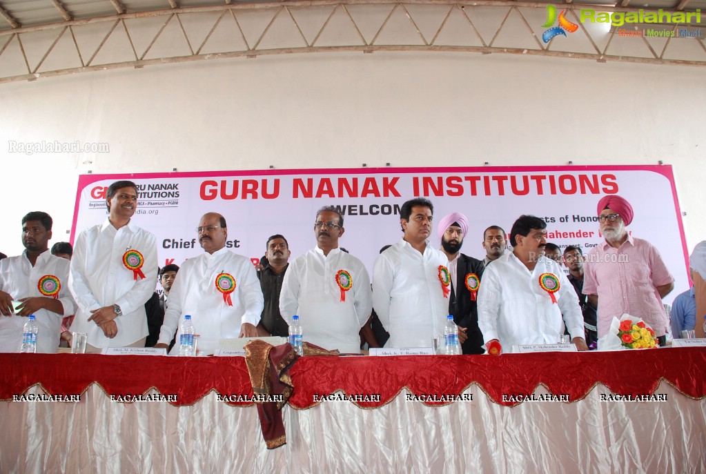 KTR launches GNI Guru Nanak IT Park in Hyderabad